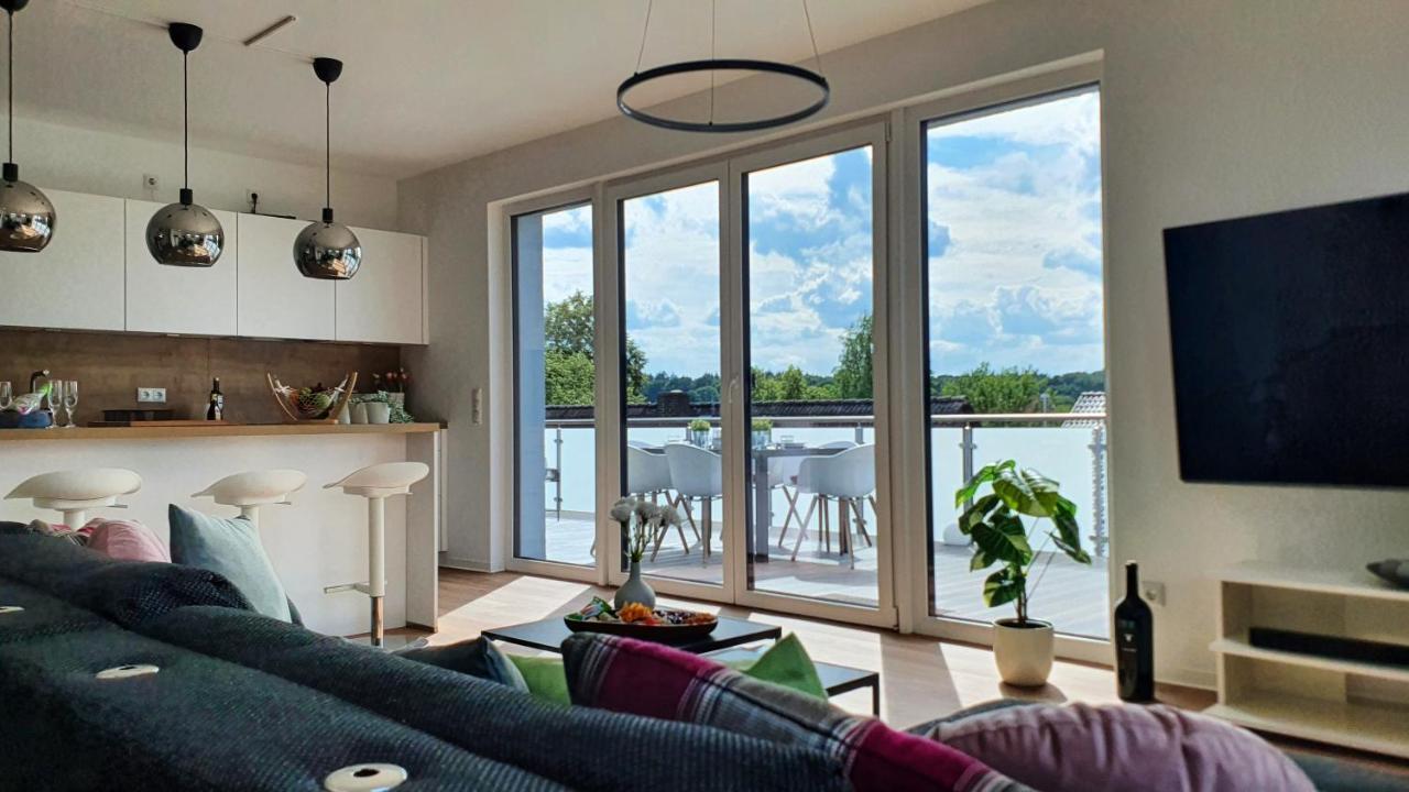 Penthouse Mit Whirlpool Im Herzen Von Niedersachsen Burgwedel  Eksteriør billede