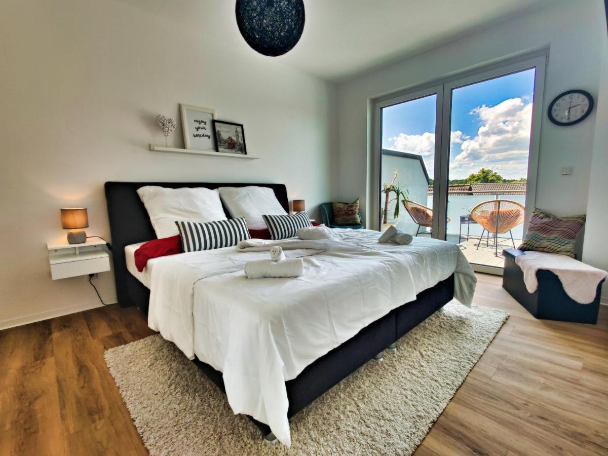 Penthouse Mit Whirlpool Im Herzen Von Niedersachsen Burgwedel  Eksteriør billede